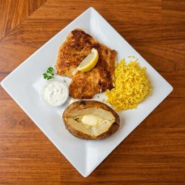 Grouper dinner.