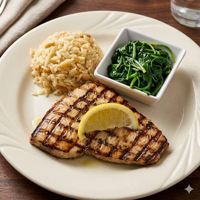 Block Island Swordfish Steak.