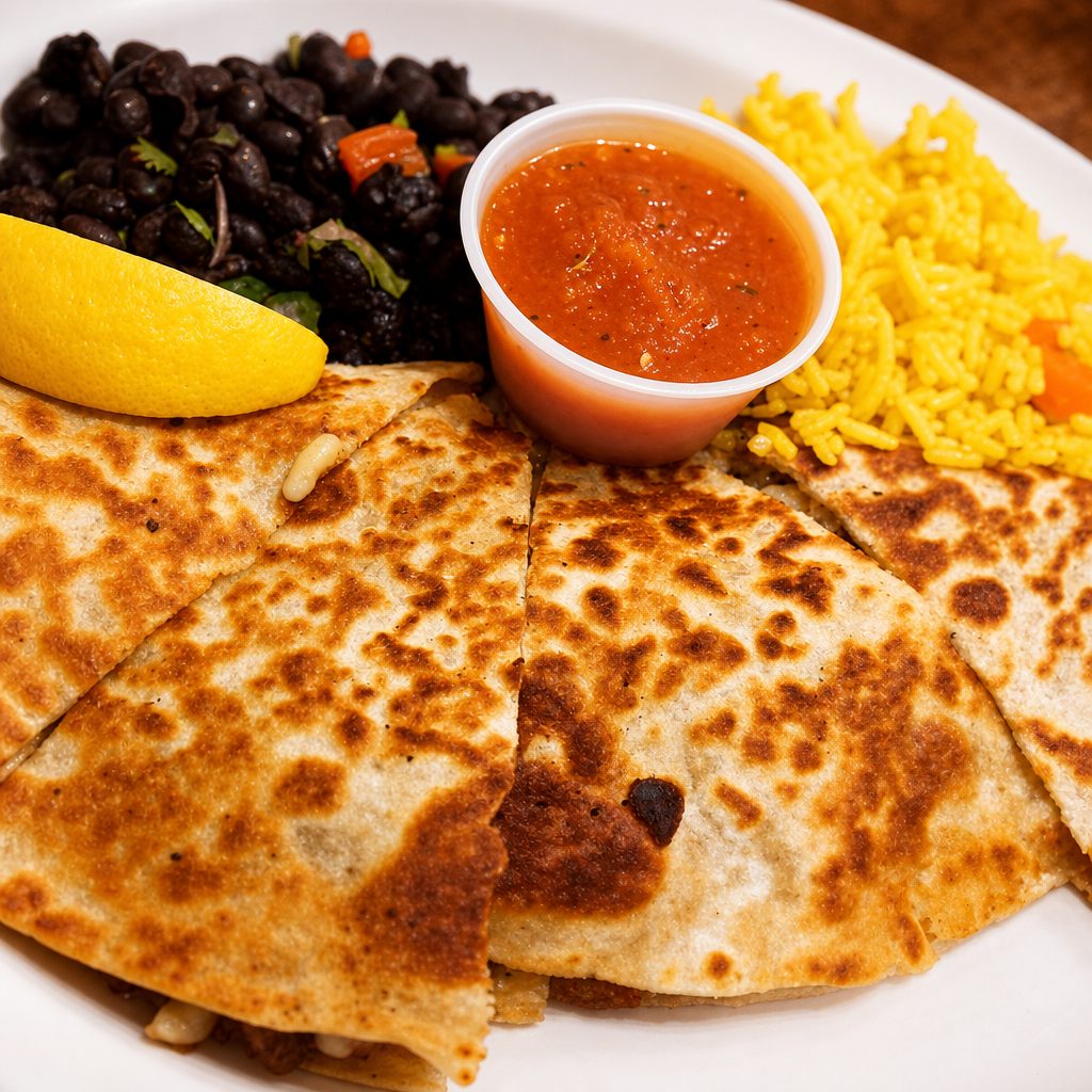 Shrimp Quesadilla.
