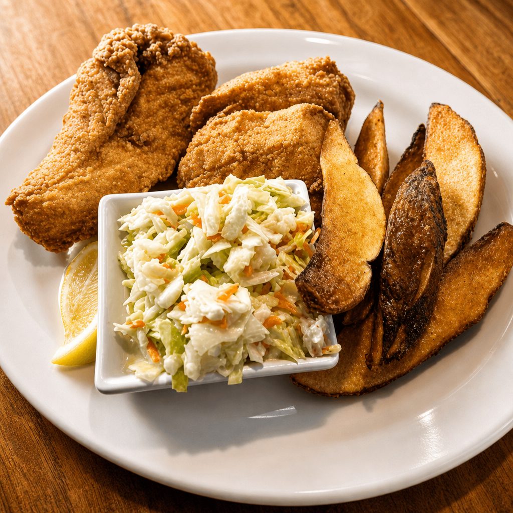 Fish & Chips Basket.