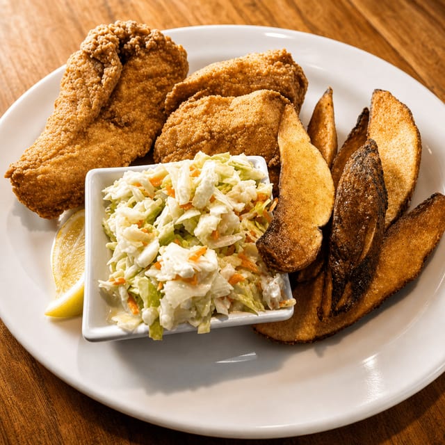Fish & Chips Basket.