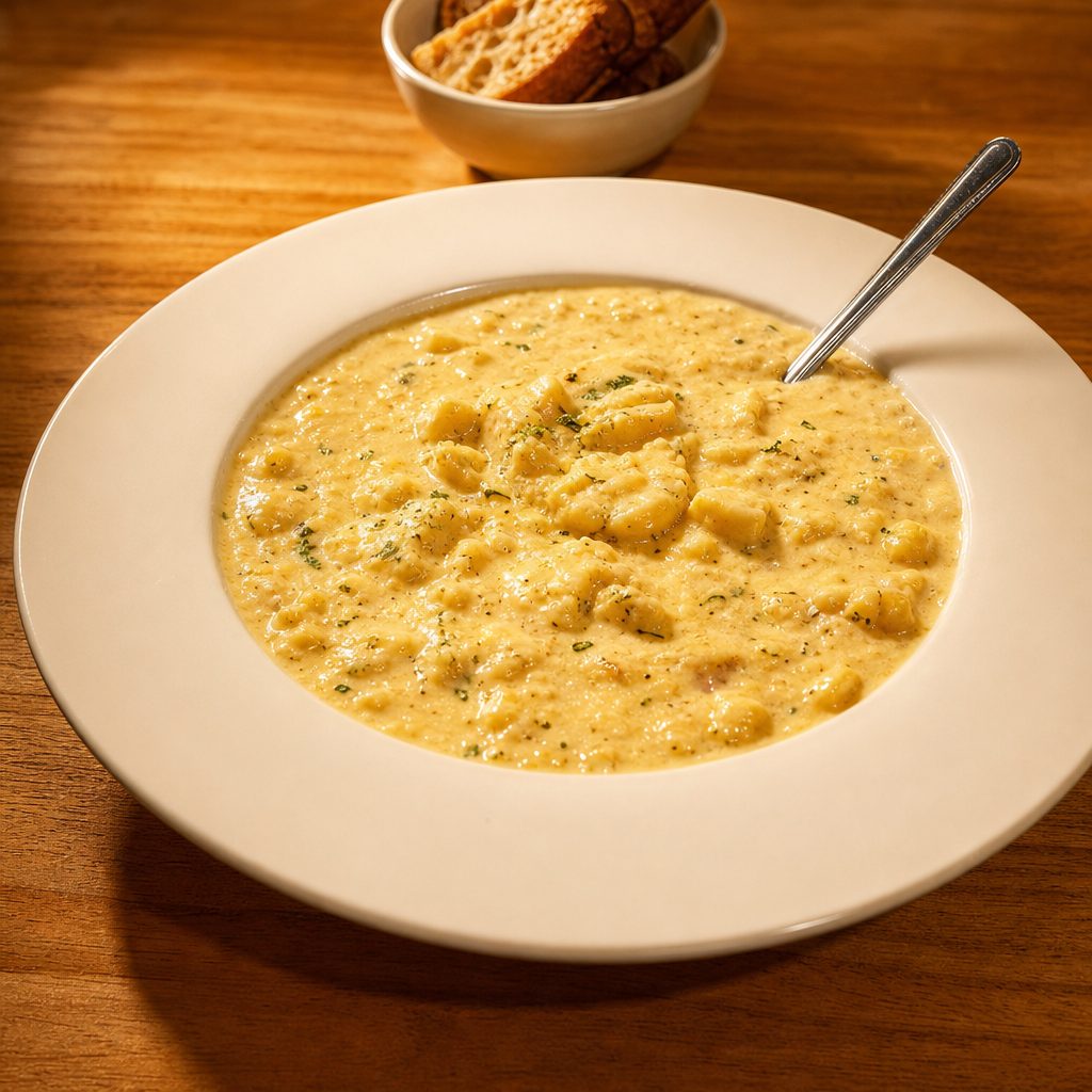 Seafood Chowder.