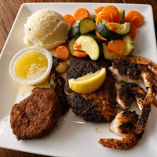 Seafood Combo Platter