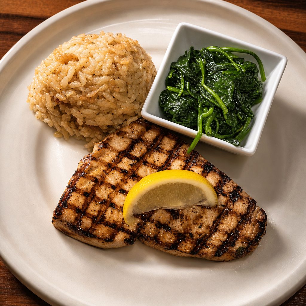 Block Island Swordfish Steak.