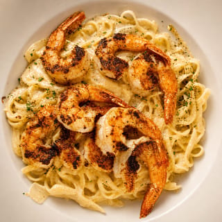 Shrimp Alfredo